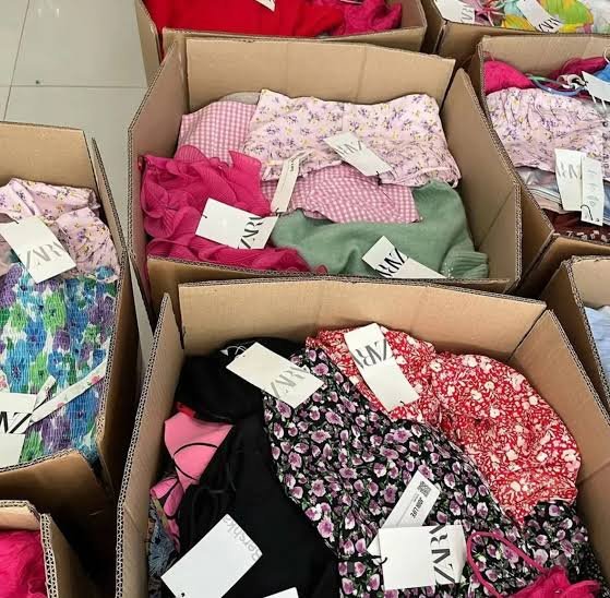 Zara liquidation pallet